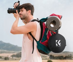 Kf Blenda Fotograficzna z Uchwytem 5w1 Okrągła 110cm DYFUZOR Plener Studio K&F / KF18.0006 9
