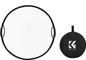 Kf Blenda Fotograficzna z Uchwytem 5w1 Okrągła 80cm DYFUZOR Plener Studio K&F / KF18.0005 5