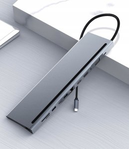 Stacja/replikator Bounn 12w1 USB-C (JL-CZ12) 15