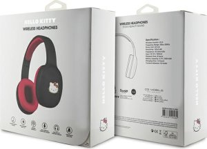 Słuchawki HelloKitty Hello Kitty słuchawki nauszne Bluetooth HKBHA1BKHLMK czarny/black Metal Logo 4