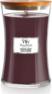 WoodWick WoodWick Phantom Cherry świeca Cylidner Bursztyn, Wanilia, Drewno kaszmirowe, Wiśnia (owoc) Bordowy 1 szt. 2