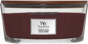 WoodWick Phantom Cherry świeca Elipsa Bursztyn, Drewno kaszmirowe, Wiśnia (owoc), Wanilia Bordowy 1 szt. 2