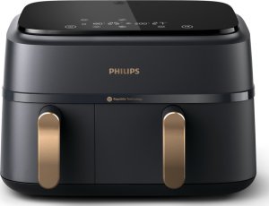 Frytkownica beztłuszczowa Philips Ovi Dual Basket NA352/00 15