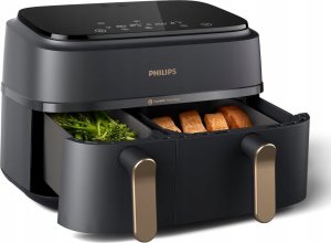 Frytkownica beztłuszczowa Philips Ovi Dual Basket NA352/00 16
