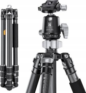 Statyw Kf Statyw Foto Video 172cm 16kg Monopod Poliwęglan Głowica Bh-36 / K&f / X284c4 / Kf09.117 3