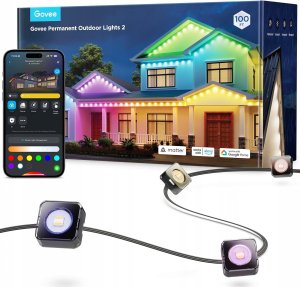 Govee Govee H705E Permament Outdoor Lights 2 30m | Oświetlenie LED | RGBICW, Wi-Fi, Bluetooth, IP67 8