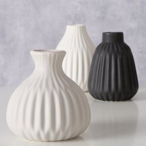 Boltze Wazony ceramiczne matowe ESKO* 3 szt. 2