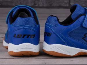 Lotto Whizzer K JR - Buty halowe niebieskie r. 28 (2600120K-5011) 11