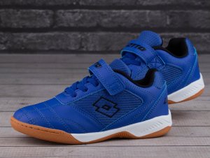 Lotto Whizzer K JR - Buty halowe niebieskie r. 28 (2600120K-5011) 7