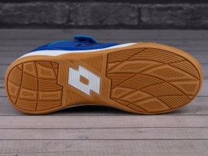 Lotto Whizzer K JR - Buty halowe niebieskie r. 28 (2600120K-5011) 8