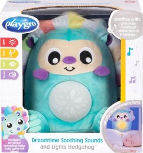Playgro Uspokajacz przytulanka dla maluszka szumiś zabawka bicie serca różowy szum 7