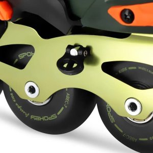 Rolki Spokey Freespo Kids rekreacyjne regulowane zielone r. 27-30 2