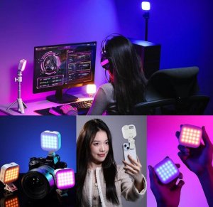 Lampa studyjna Ulanzi Ulanzi U60 Lampa LED panelowa z akumulatorem, RGB WB (2500 K - 9000 K) 2