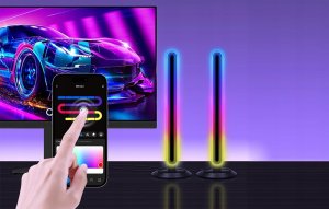 Blitzwolf Lampa RGB z podstawką BlitzWolf BW-AL1 LED 8