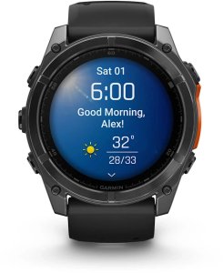 Zegarek sportowy Garmin Fenix 8 AMOLED Czarny (010-02905-00) 3