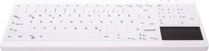 Klawiatura Cherry AK-C7412F MEDIC CORDED KB NOR WRLS TOUCHPAD NUMPAD IP68 WHITE 2