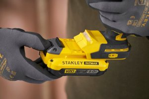 Wiertarko-wkrętarka Stanley FatMax V20 SFMCD725D2K 18 V 2 x akumulator 2 Ah 14