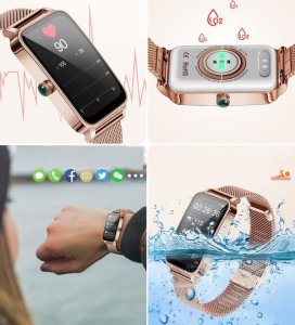 Smartwatch Active Band SMARTWATCH ZEGAREK PL MENU WODOODPORNY EKG PULS ZX19 9