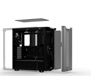 Obudowa be quiet! Pure Base 501 Airflow Window czarna (BGW74) 4