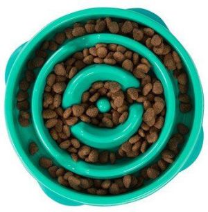 Outward Hound Fun Feeder Mini Miska turkusowa 4