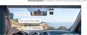 Viofo Wideorejstrator VIOFO A229 PRO 2CH-G GPS 33