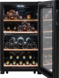 Chłodziarka do wina La Sommeliere LS51.2ZBLACK winiarka wolnostojąca 3