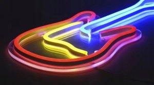 Dekoracja świąteczna Activejet Neon LED Activejet AJE-NEON GITARA 2