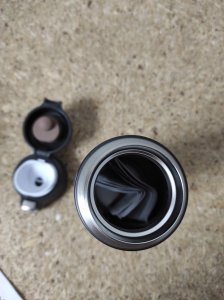 Emsa Emsa TRAVEL MUG light thermal mug (black (matt), 0.4 liters, flip lid) 4
