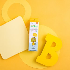 Glo Pals Glo Pals, Kostki sensoryczne świecące w wodzie - Wielki Ptak, 4 szt. 3