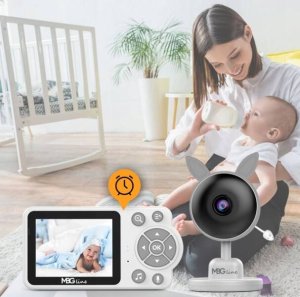 Niania Mbg Line Niania elektroniczna kamera na żywo tryb nocny LCD ZOOM bezprzewodowa 5