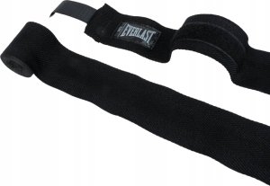 Everlast Owijki Taśmy Bandaże Bokserskie Czarne Oddychające Solidne EVERLAST 305 cm 4