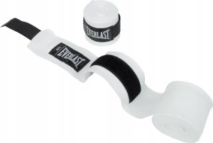 Everlast Owijki Taśmy Bandaże Bokserskie Białe Oddychające Solidne EVERLAST 305 cm 4