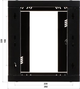 Obudowa serwerowa STALFLEX SZAFA RACK WISZĄCA S-RC10-6U-300GB STALFLEX 5