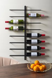 Present Time Wieszak na wino DUAL, na 16 butelek, 81 x 10 x 32,5 cm 4