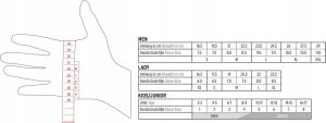 Leki LEKI RĘKAWICE PRC Thermo + Lady white 6.5 4