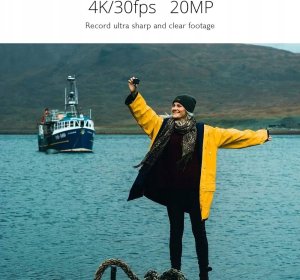 Kamera AKASO Zestaw AKASO EK7000 Pro 4K 20MP kamera podwodna sportowa karta pamięci 64GB 6