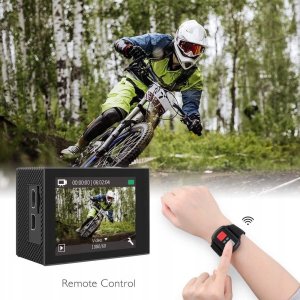 Kamera AKASO Zestaw AKASO EK7000 Pro 4K 20MP kamera podwodna sportowa karta pamięci 64GB 7