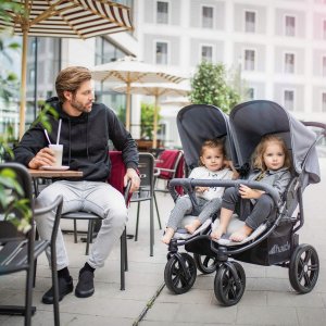 Wózek Hauck Wózek dziecięcy Hauck Roadster Duo SLX bliźniaki 2dzieci do 36kg wytrzymały 3