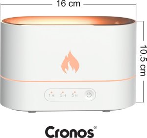 Dyfuzor zapachowy Cronos Nawilżacz ultradźwiękowy HX-853 Biały 2