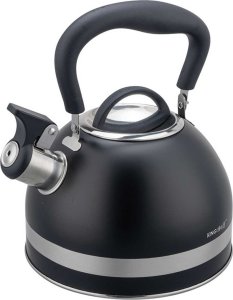 KingHoff Czajnik z gwizdkiem czarny 1.8l (KH-1858) 5