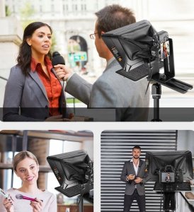LensGo Prompter Teleprompter Monitor Podglądowy VLOG na Aparat Tablet 12,9" LensGo / TC12 5