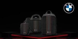Torba BMW Torba BMCB15COMPVSKR 16" Nylon Red Stripe czarny black 7