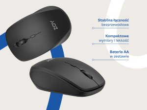 Mysz ZOY ZMS28 czarna 4