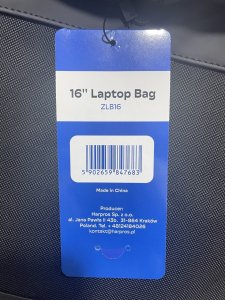 Torba ZOY ProBag 16" (ZLB16) 16
