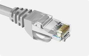 ZOY Kabel Sieciowy Ethernet Cat. 6 UTP CCA Niebieski 5m ZCR5B 4