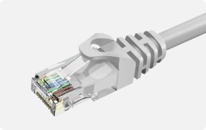 ZOY Kabel Sieciowy Ethernet Cat. 6 UTP CCA Żółty 0,25m ZCR025Y 3