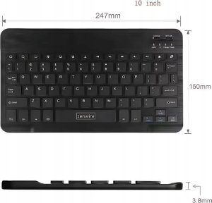 Klawiatura Zenwire KLAWIATURA BEZPRZEWODOWA Bluetooth 5.0 do tabletu SLIM Uniwersalna Przenośna WLK-620 3