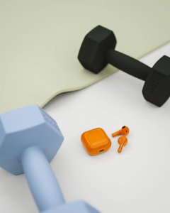 Słuchawki Happy plugs Joy - bezprzewodowe słuchawki douszne białe - 11