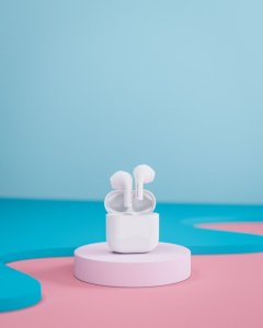 Słuchawki Happy plugs Joy - bezprzewodowe słuchawki douszne białe - 13
