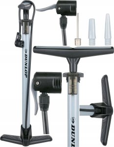 Dunlop POMPKA WARSZTATOWO ROWEROWA DUNLOP 140 PSI (9.6BAR) SZARY 2